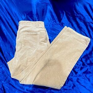 khaki corduroy pants